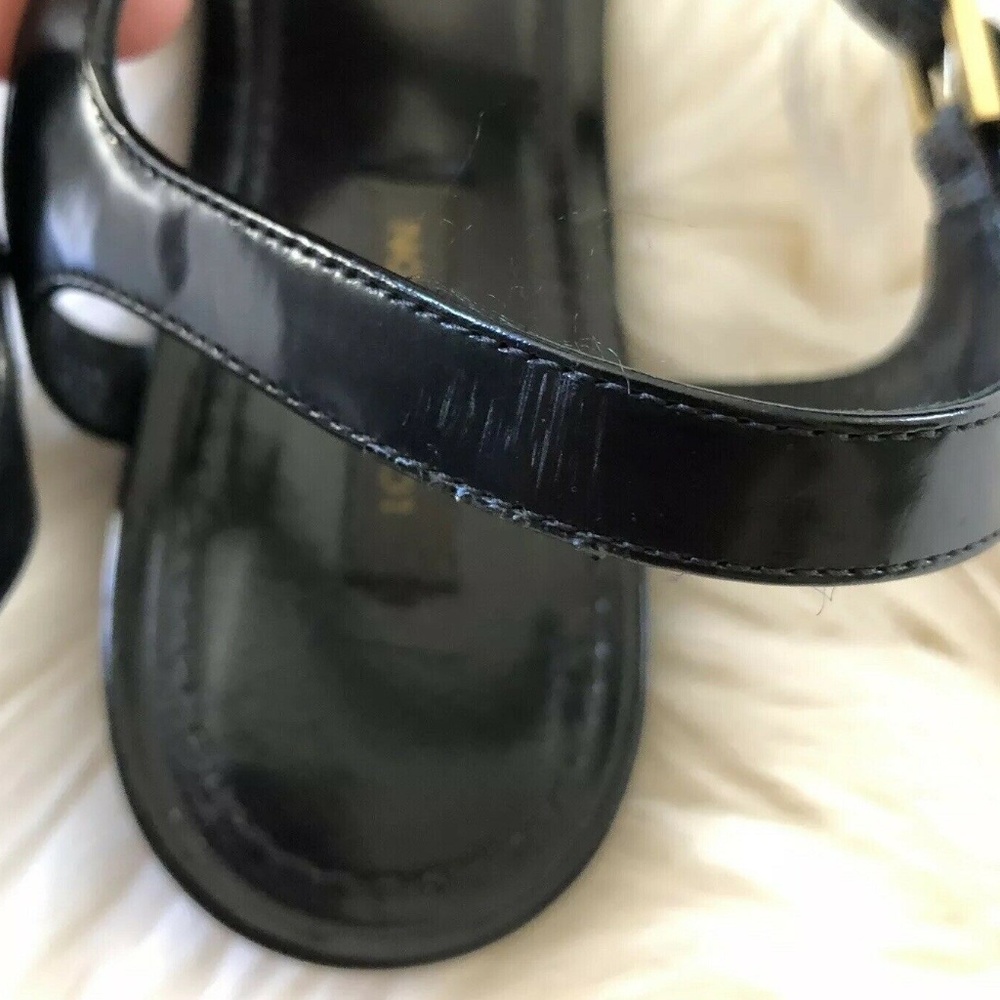 Louis Vuitton Two Tone Studs Strap Open Toe Sandal - Picture 7 of 8